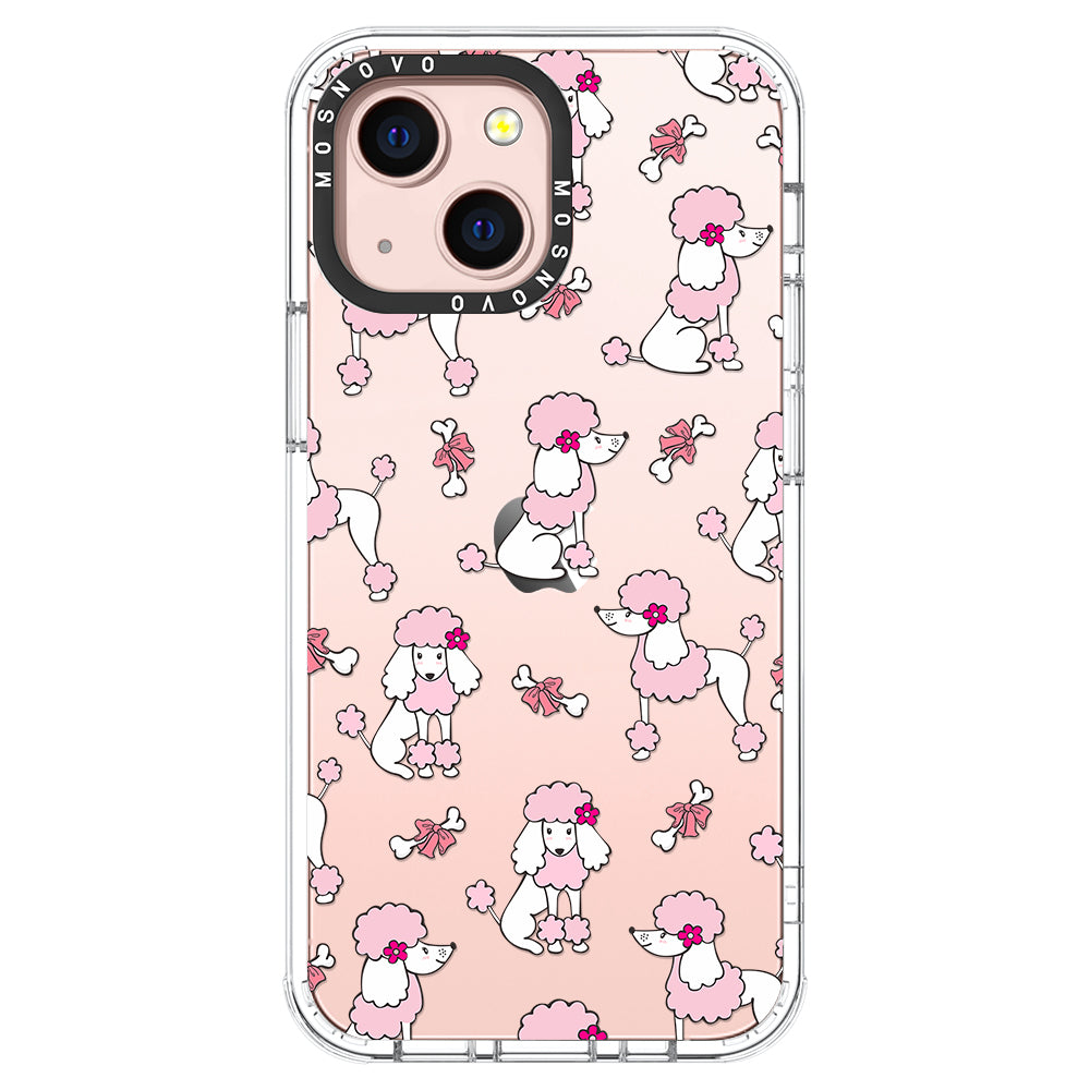 Cute Poodle Phone Case - iPhone 13 Case - MOSNOVO