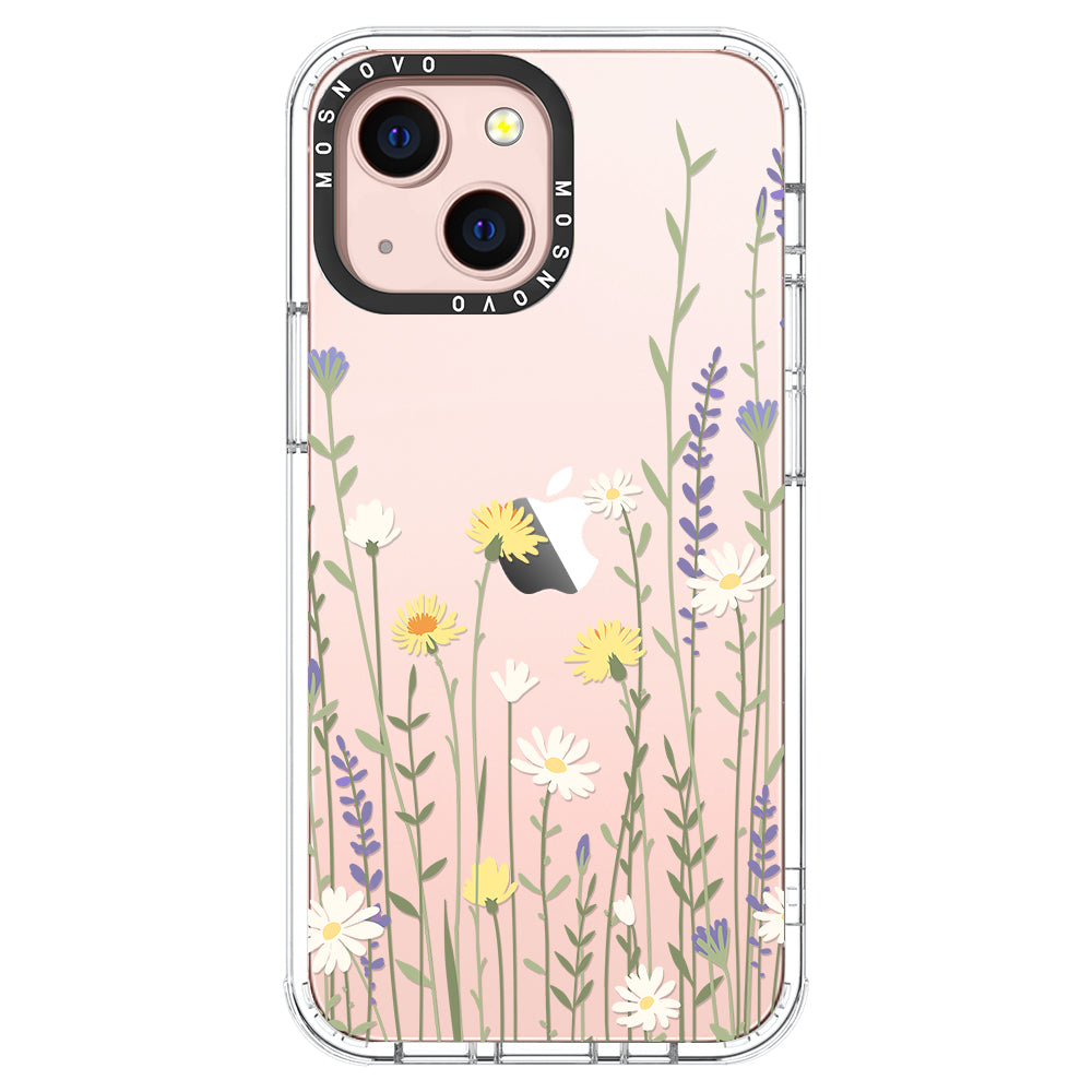 Wild Meadow Floral Phone Case - iPhone 13 Case - MOSNOVO