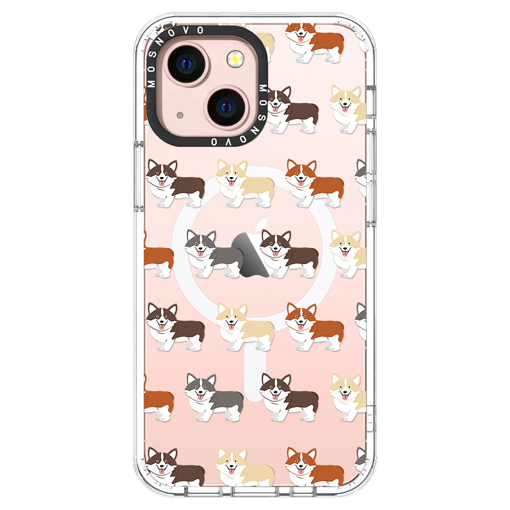 Cute Corgi Phone Case - iPhone 13 Case - MOSNOVO