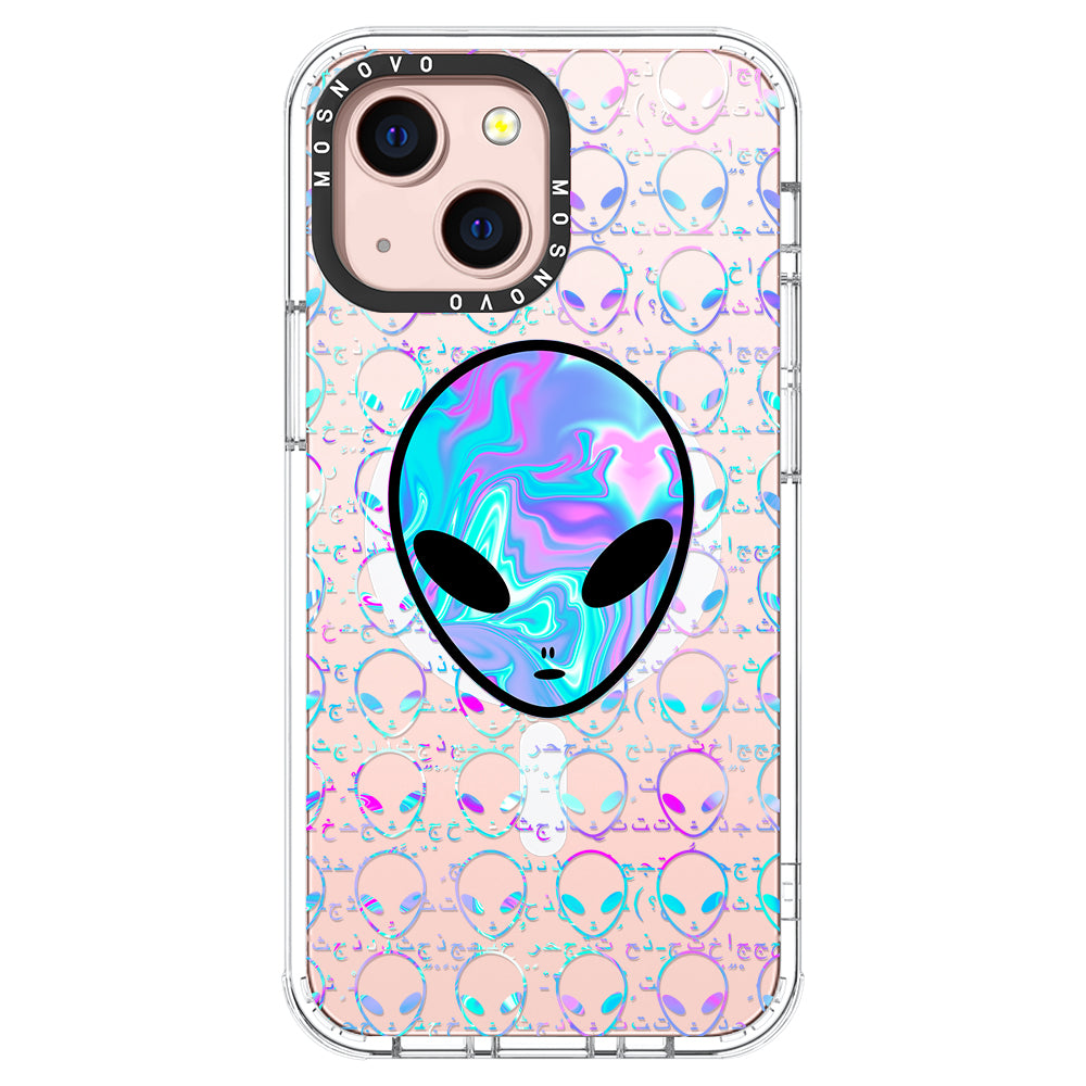 Space Alien Phone Case - iPhone 13 Case - MOSNOVO