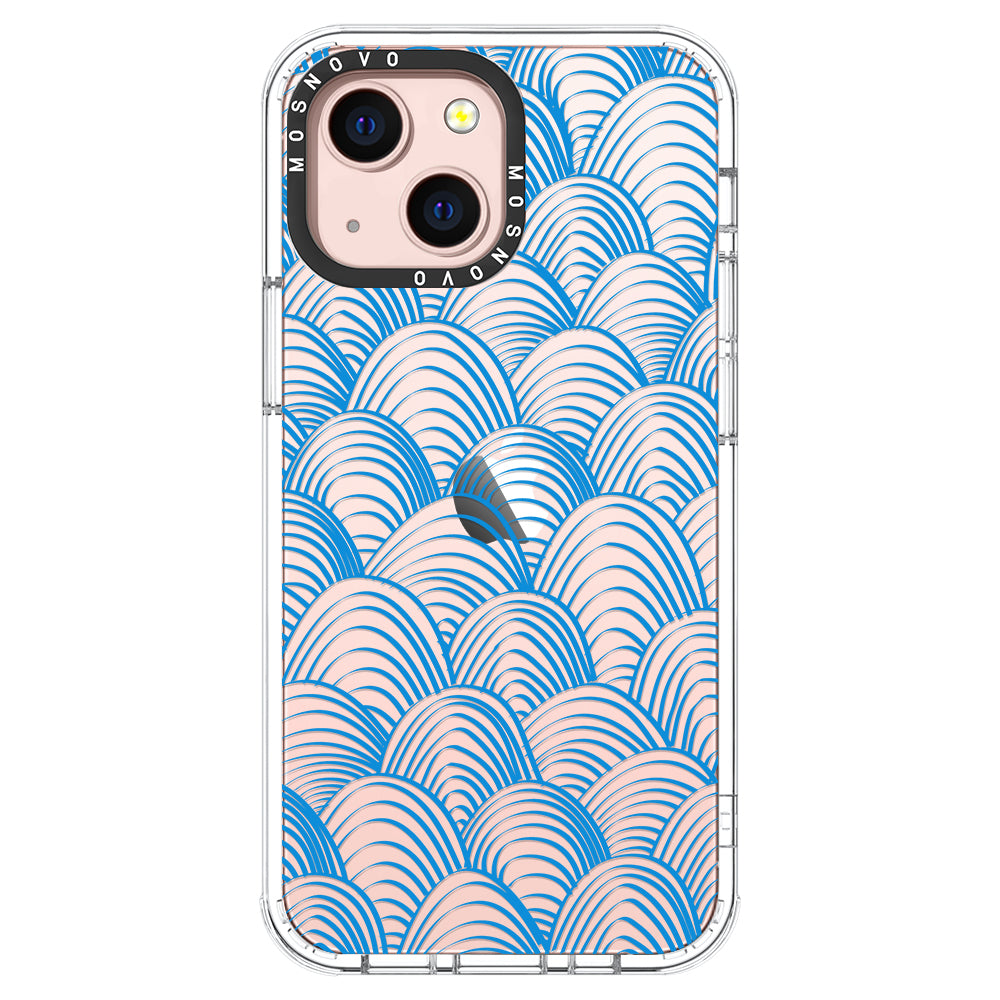 Wavy Wave Phone Case - iPhone 13 Case - MOSNOVO