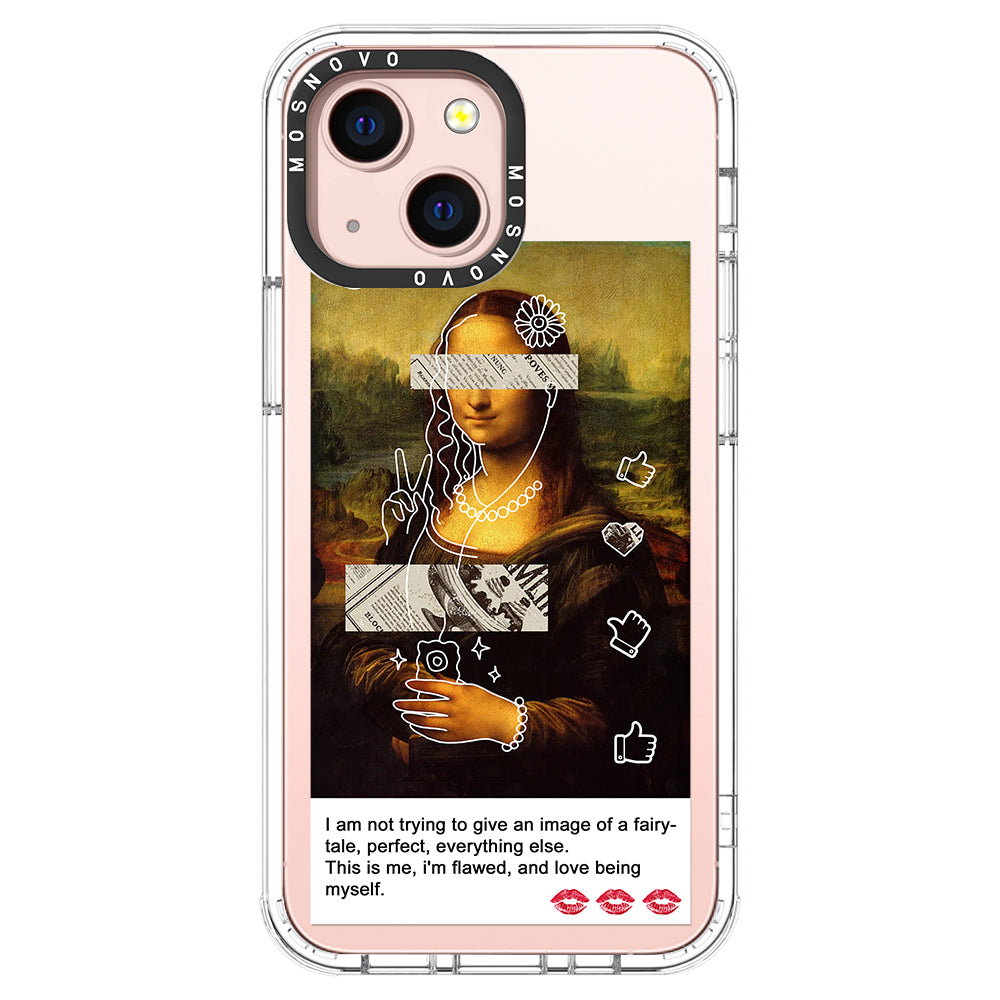 Selfie Artwork Phone Case - iPhone 13 Case - MOSNOVO