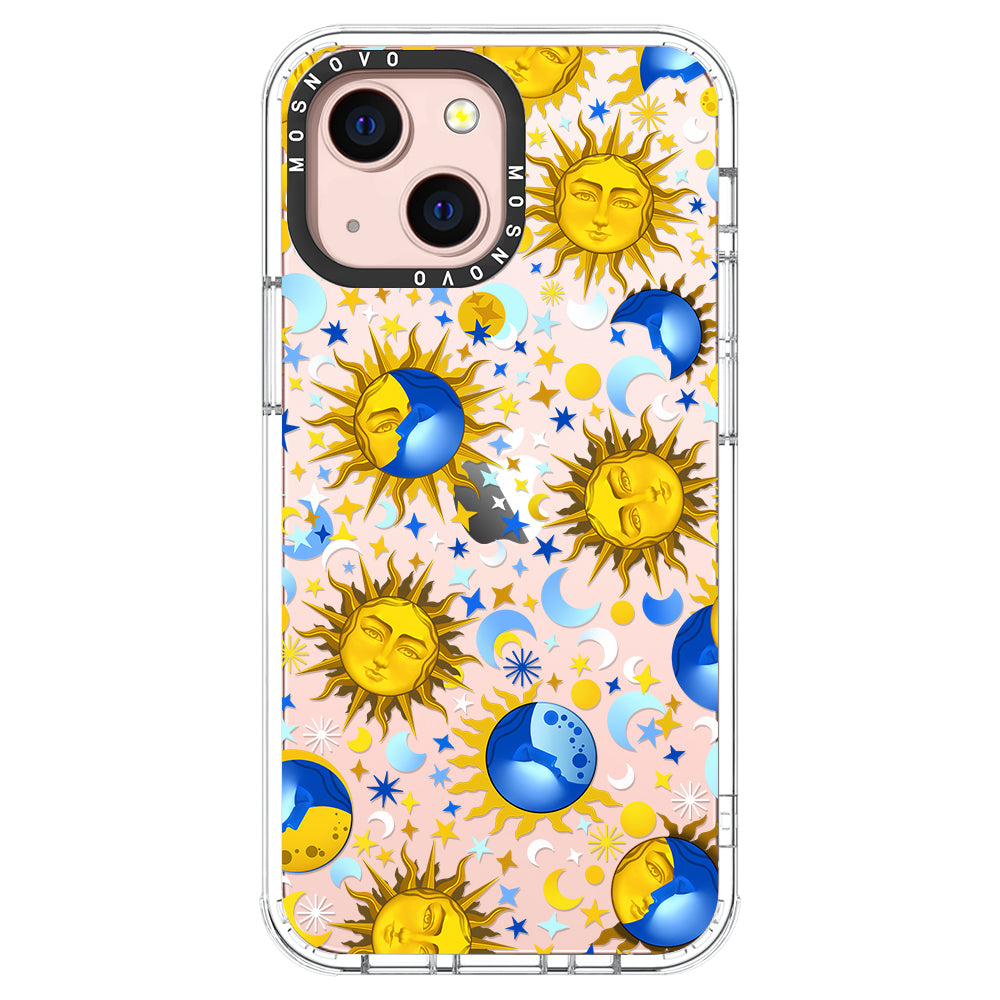 Sun and Moon Phone Case - iPhone 13 Case - MOSNOVO