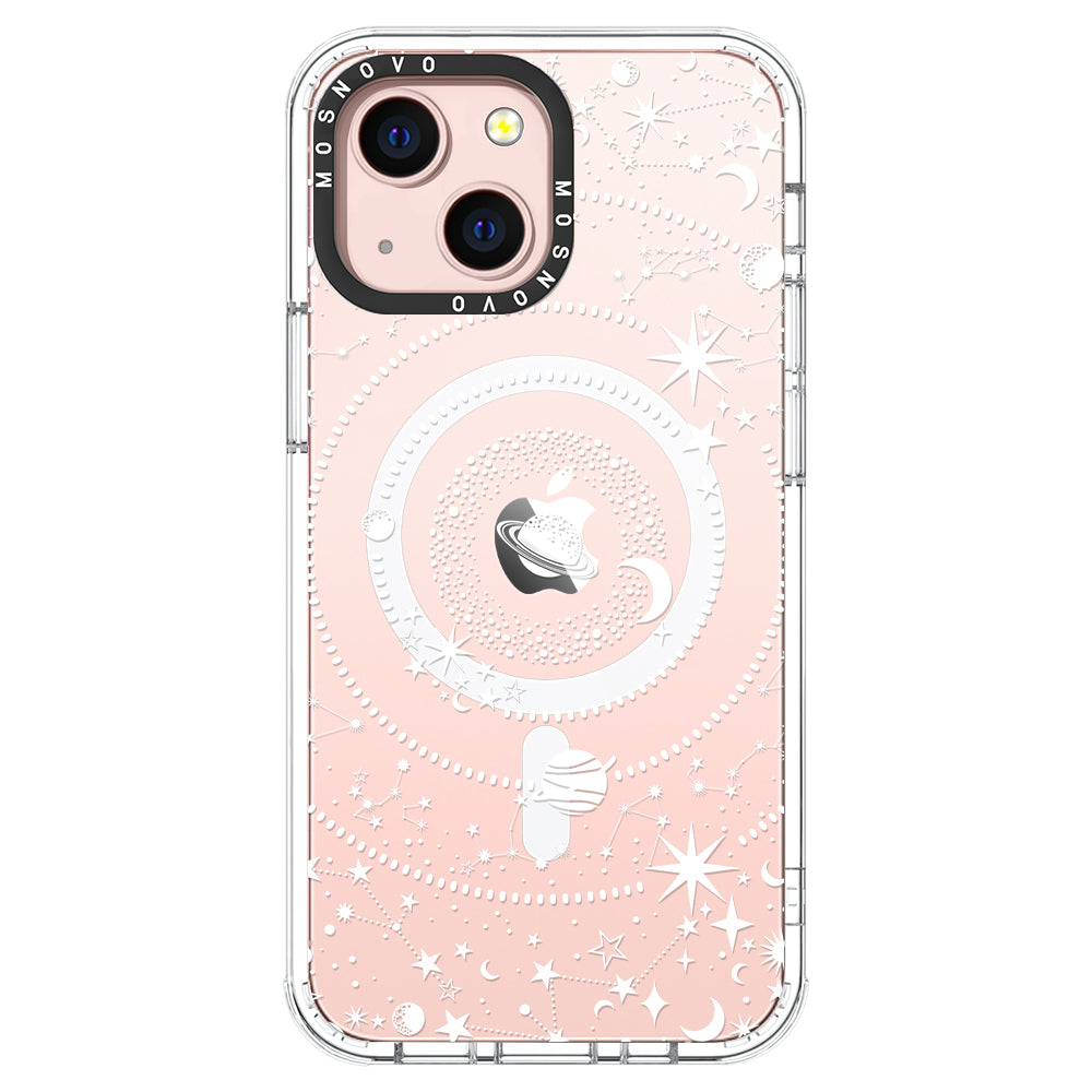 White Galaxy Phone Case - iPhone 13 Case - MOSNOVO