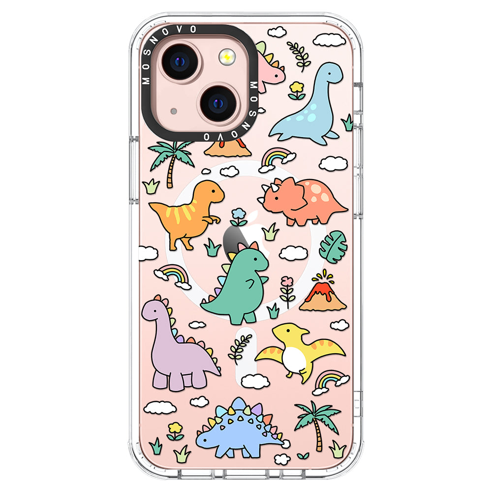 Cute Dinosaur World Phone Case - iPhone 13 Case - MOSNOVO