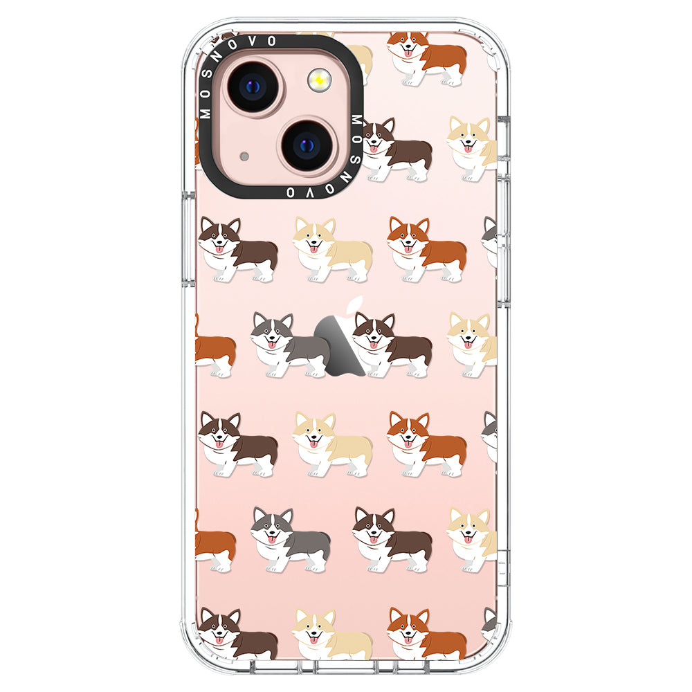 Cute Corgi Phone Case - iPhone 13 Case - MOSNOVO