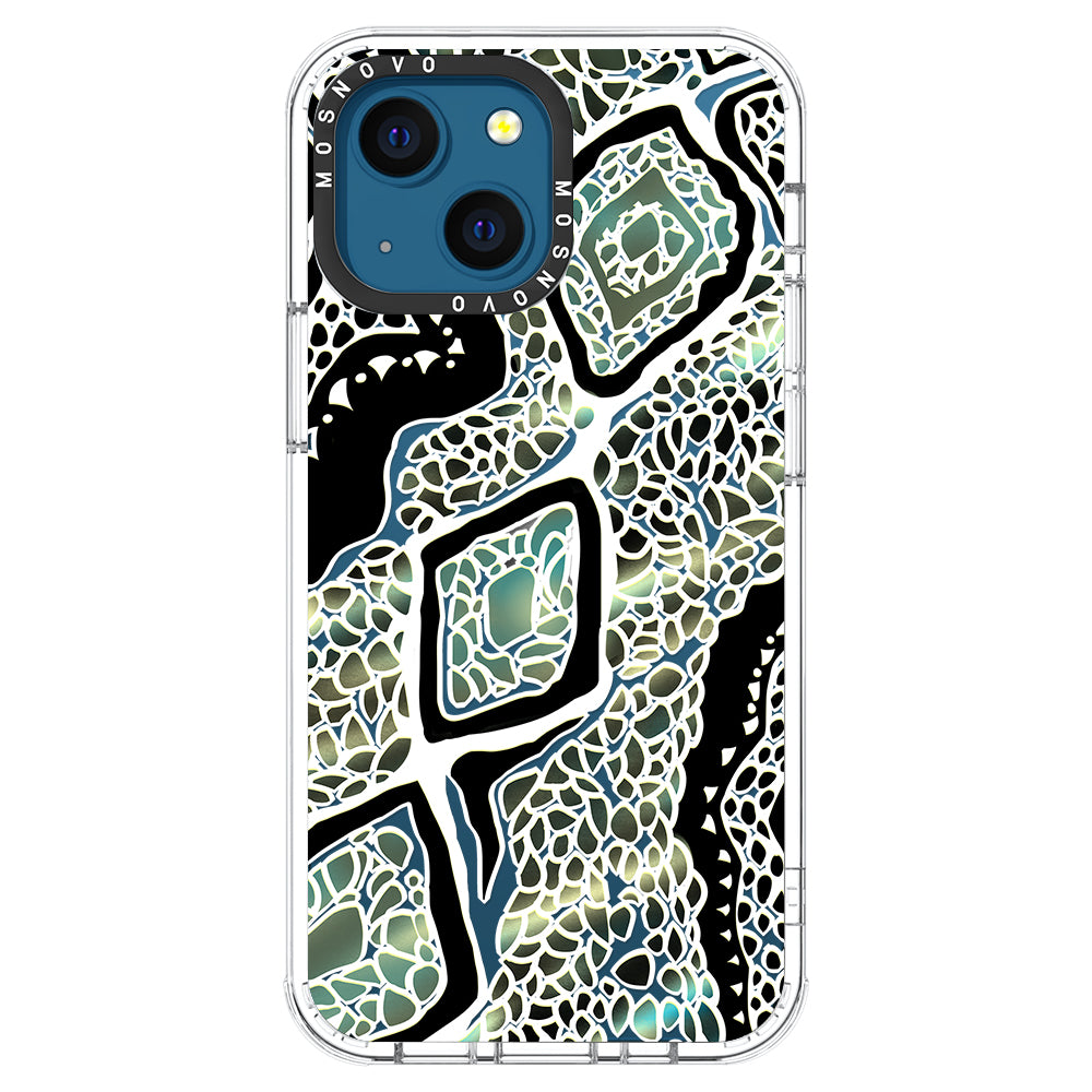 Jade Snake Phone Case - iPhone 13 Case - MOSNOVO