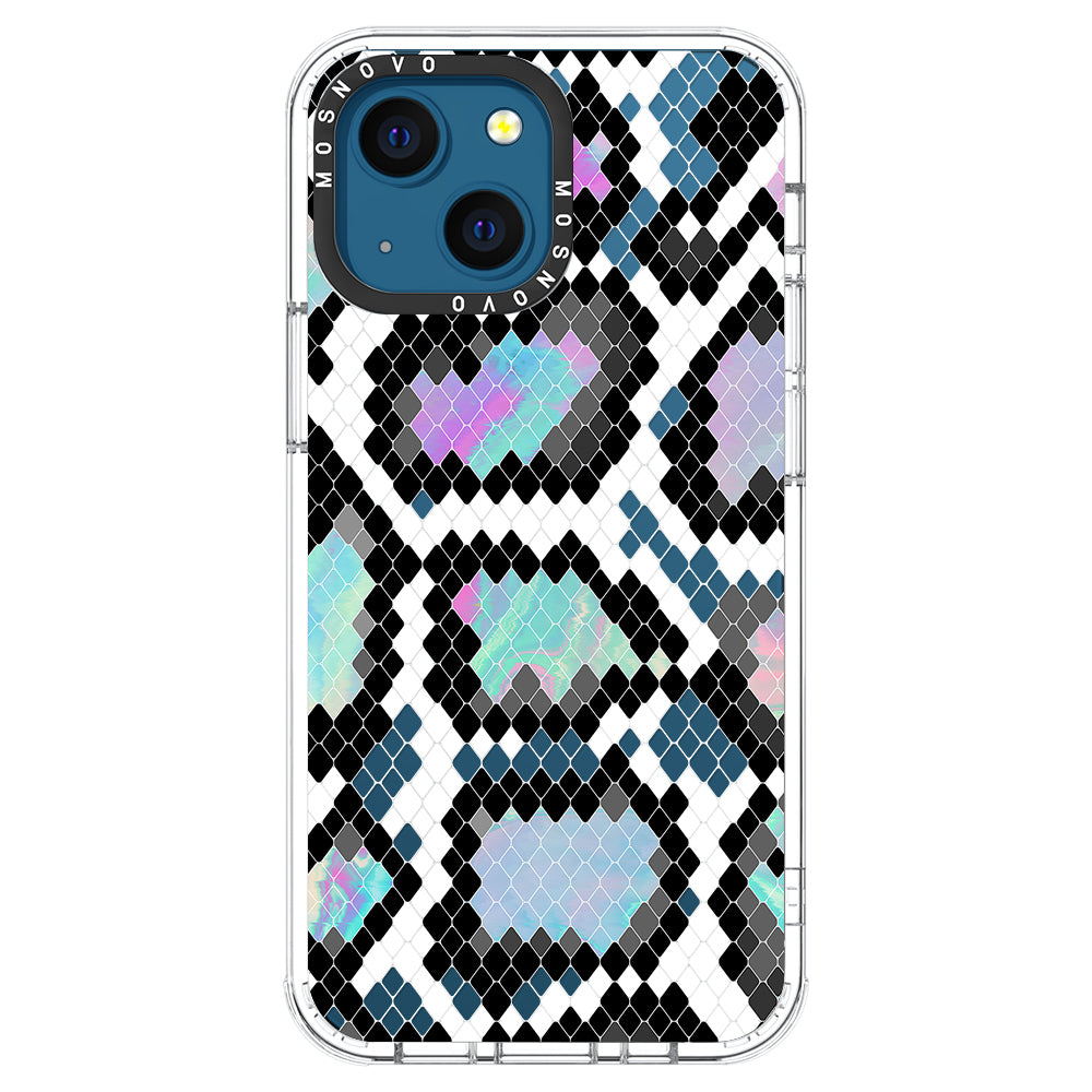 Aurora Snake Print Phone Case - iPhone 13 Case - MOSNOVO