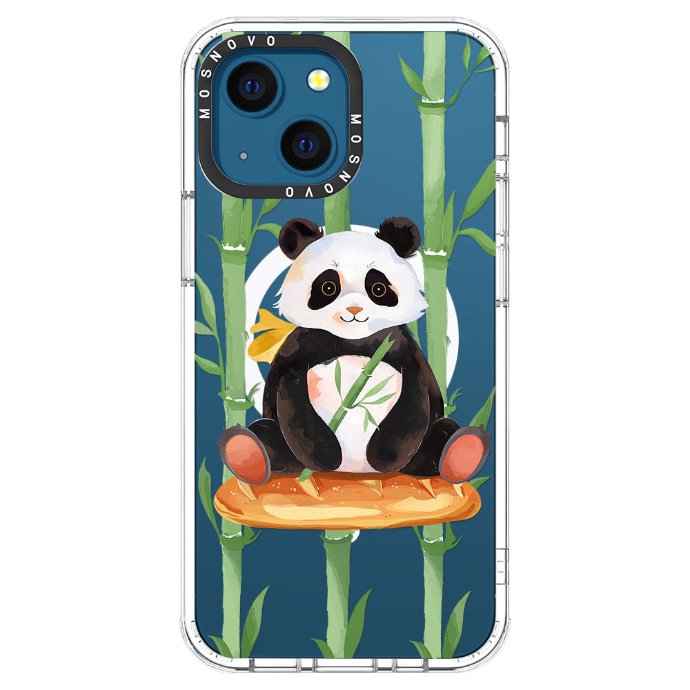 Bamboo Panda Phone Case - iPhone 13 Case - MOSNOVO