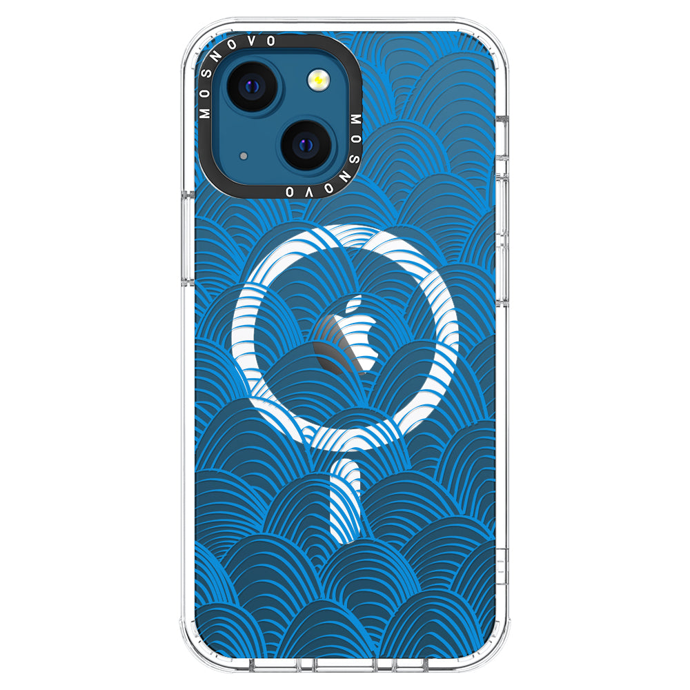 Wavy Wave Phone Case - iPhone 13 Case - MOSNOVO