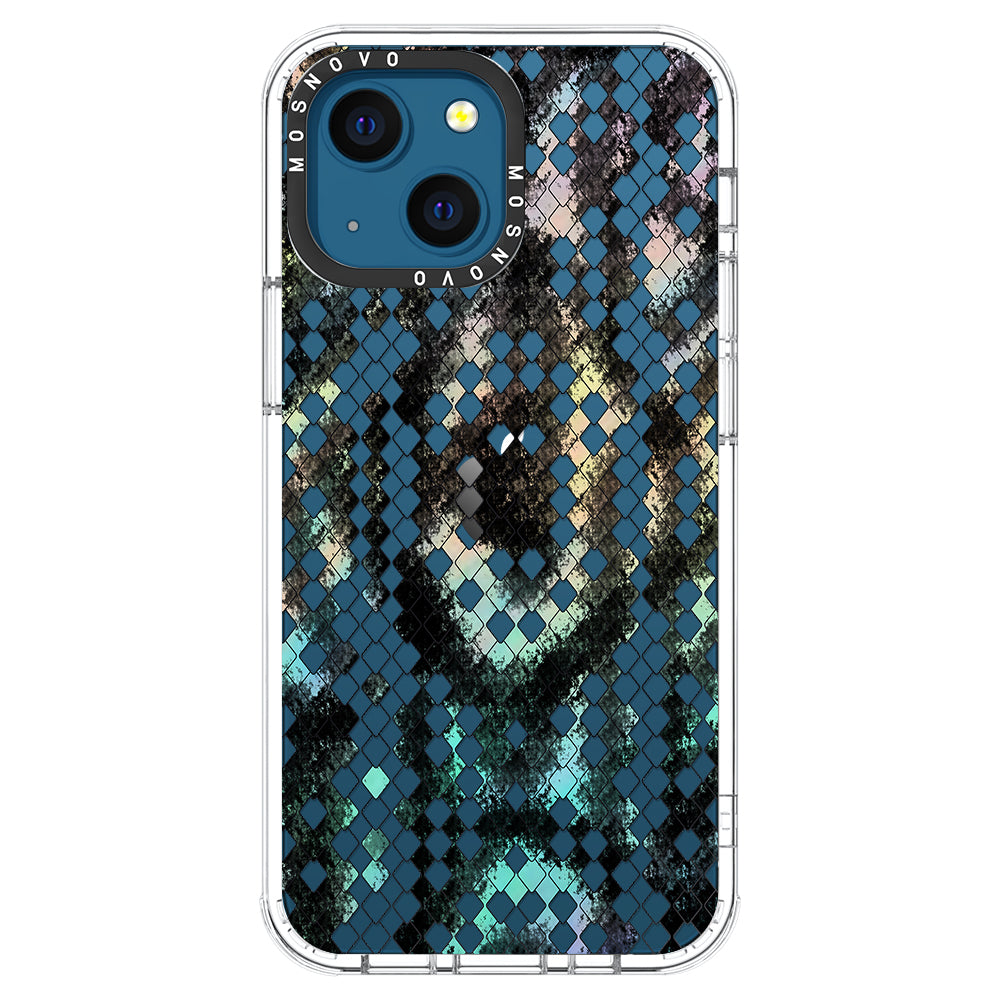 Rainbow Snake Print Phone Case - iPhone 13 Case - MOSNOVO