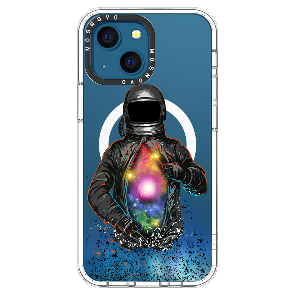 Mystery Astronaut Phone Case - iPhone 13 Case - MOSNOVO