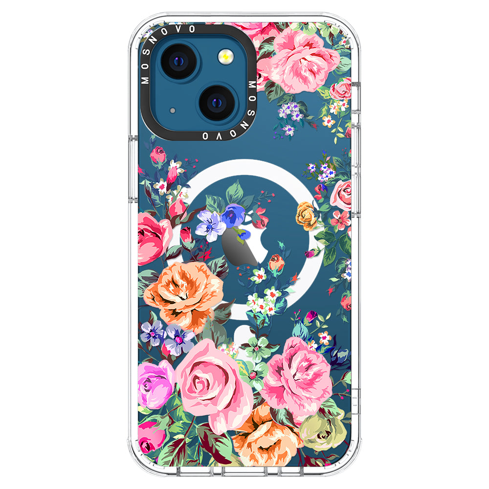 Flower Garden Phone Case - iPhone 13 Case - MOSNOVO