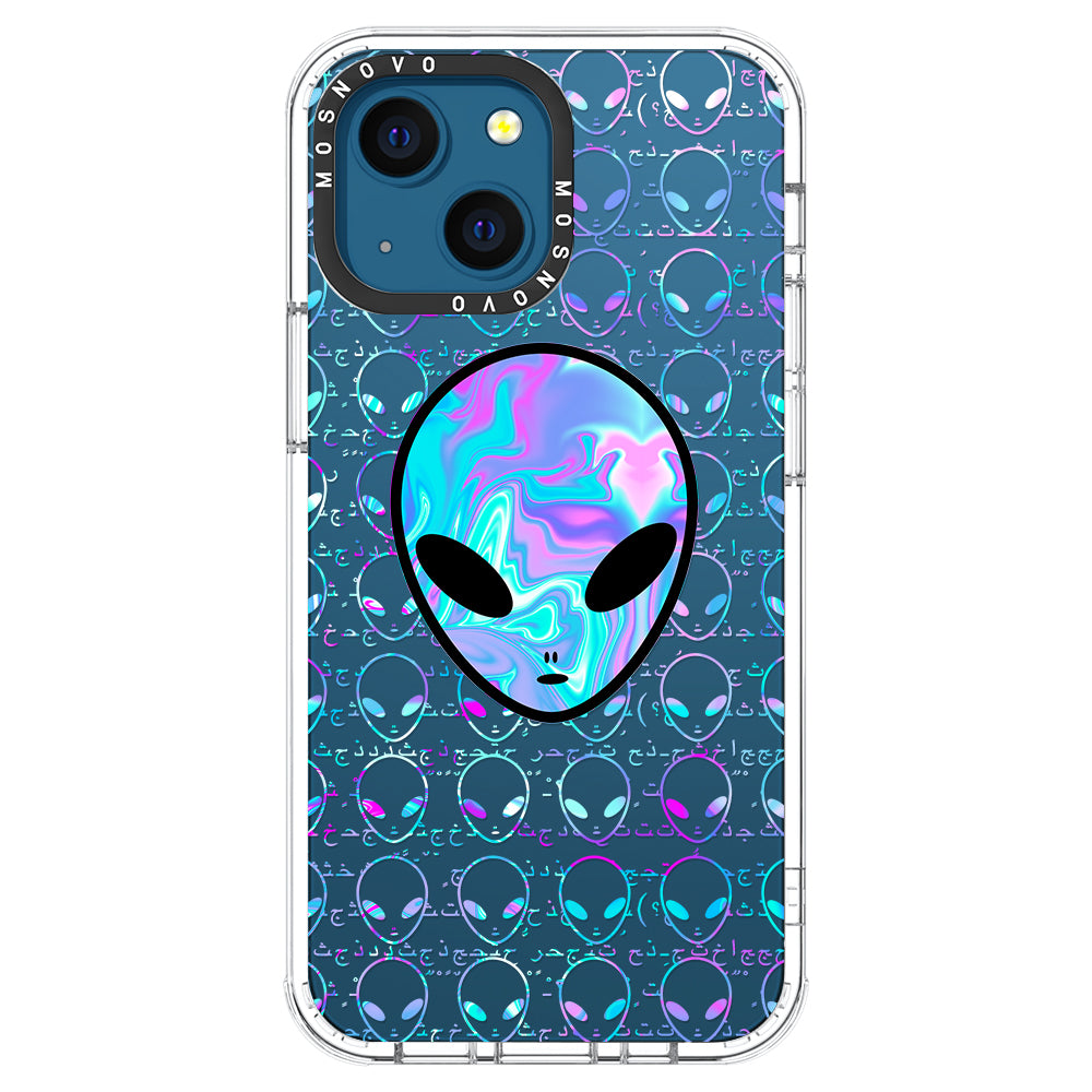 Space Alien Phone Case - iPhone 13 Case - MOSNOVO