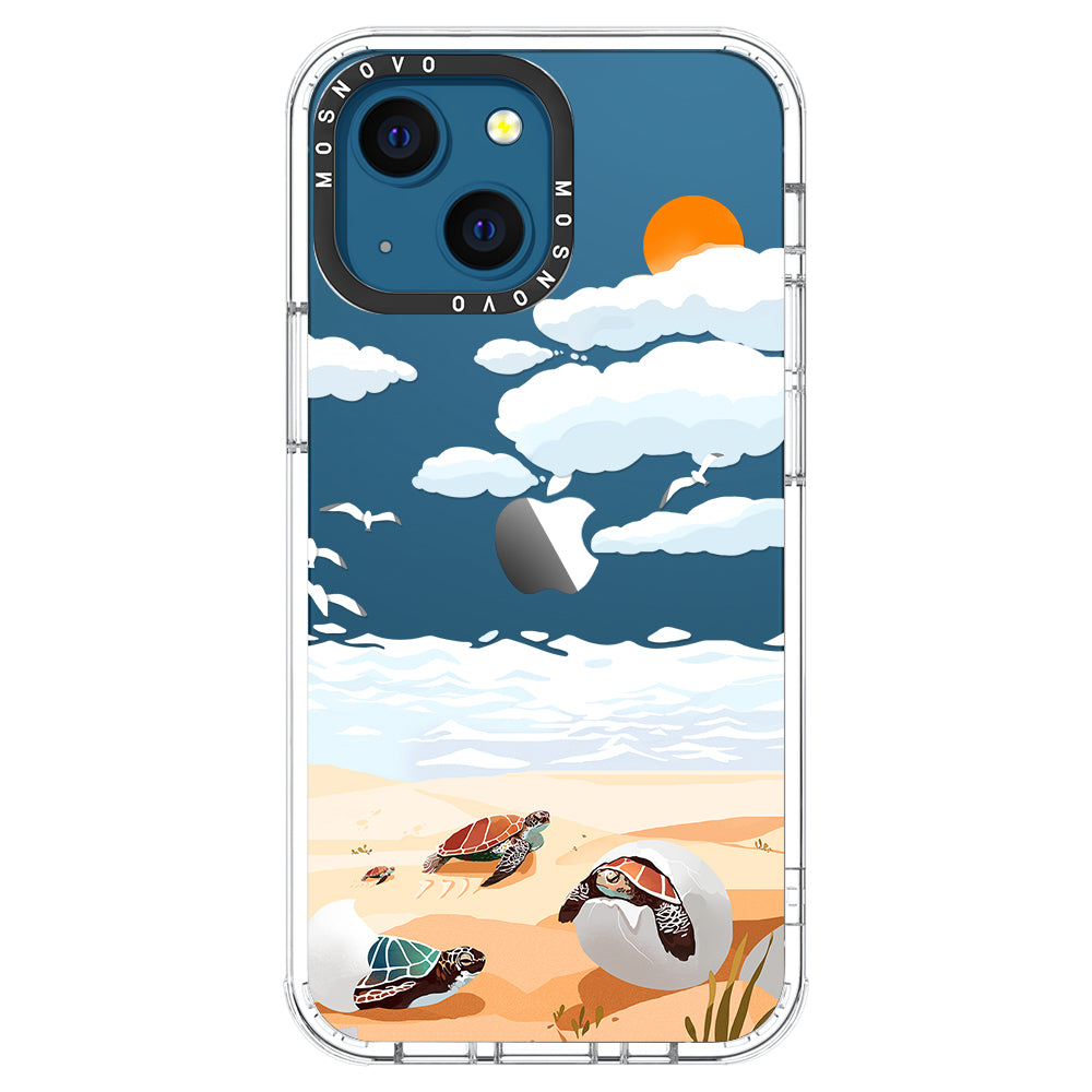 Baby Tortoise Phone Case - iPhone 13 Case - MOSNOVO