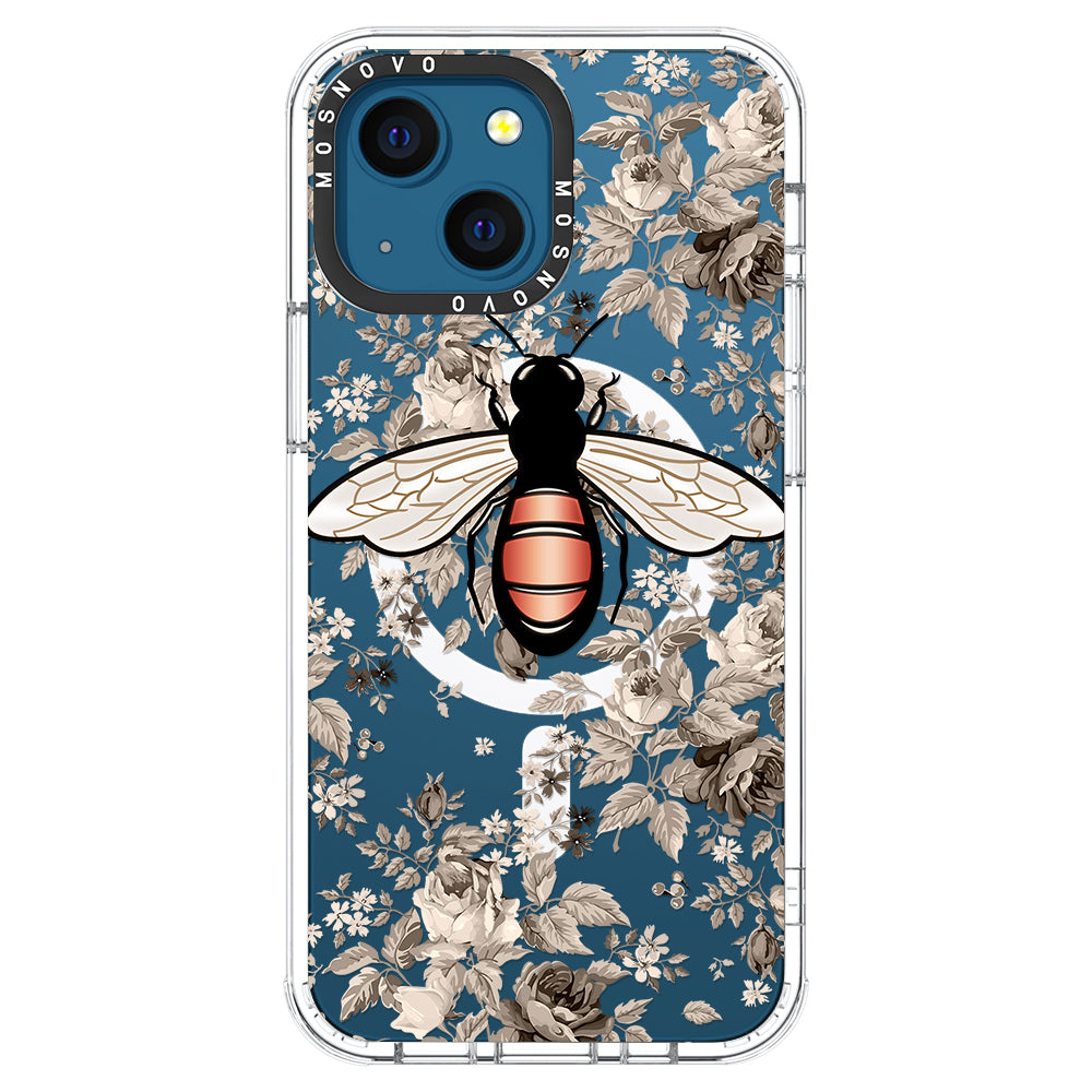 Vintage Bee Phone Case - iPhone 13 Case - MOSNOVO