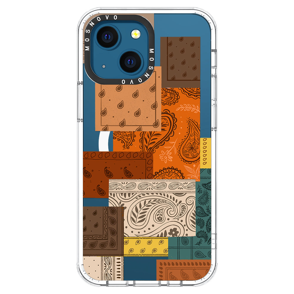 Vintage Paisley Phone Case - iPhone 13 Case - MOSNOVO