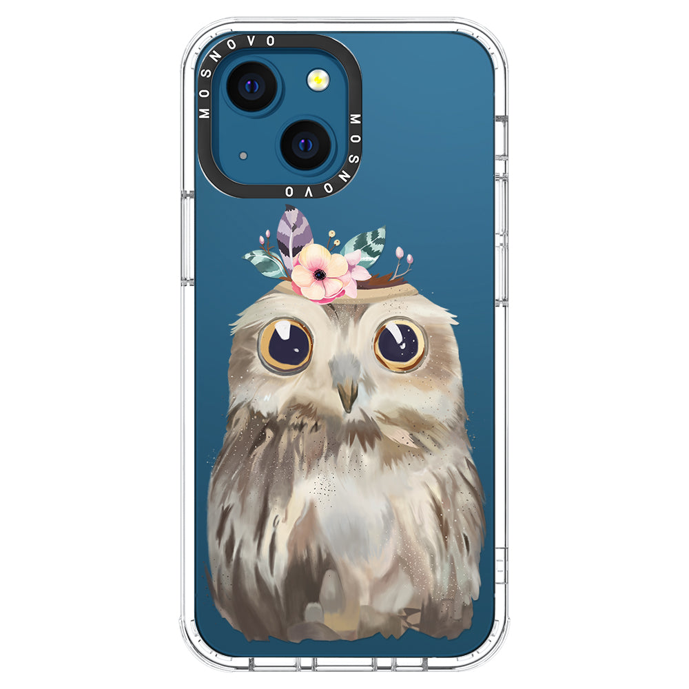 Cute Owl Phone Case - iPhone 13 Case - MOSNOVO