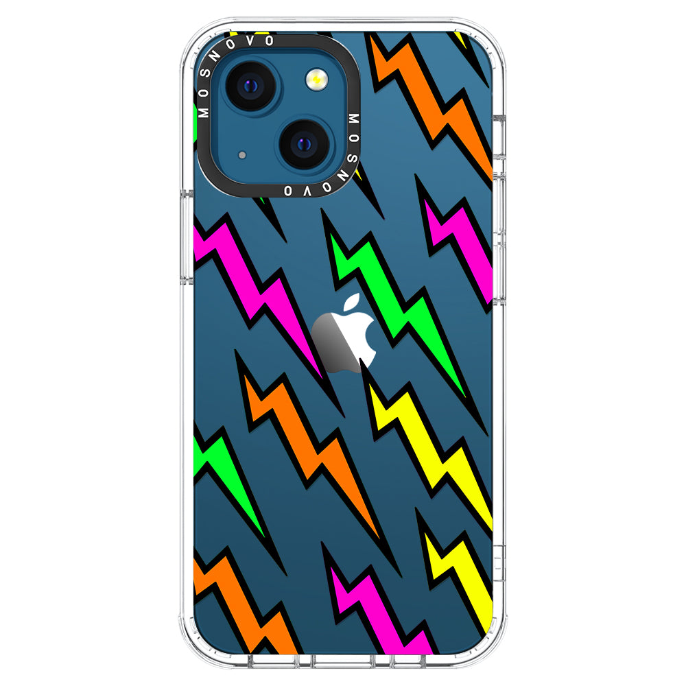 Colorful Lightning Phone Case - iPhone 13 Case - MOSNOVO