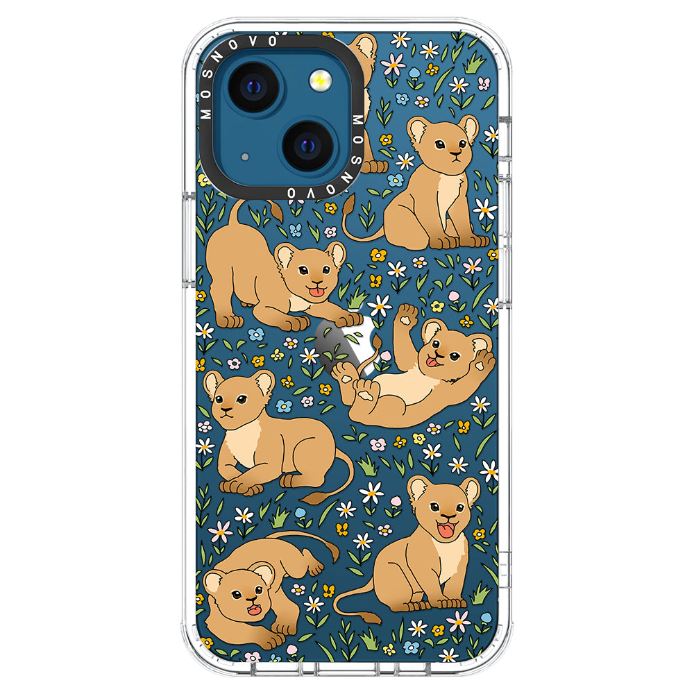 Cute Lion Phone Case - iPhone 13 Case - MOSNOVO