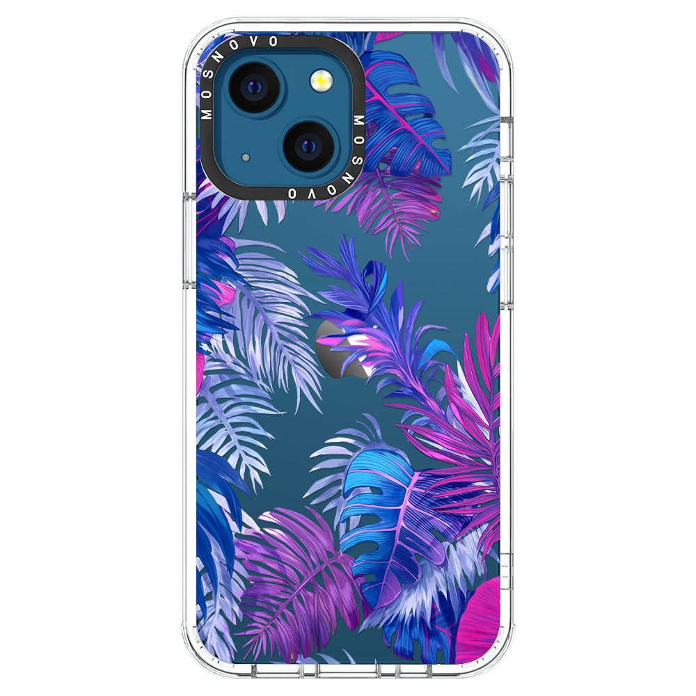 Fancy Palm Leaves Phone Case - iPhone 13 Case - MOSNOVO