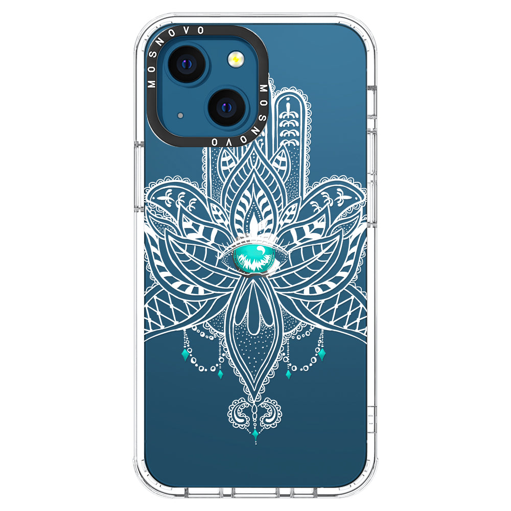 Hamsa Hand Phone Case - iPhone 13 Case - MOSNOVO