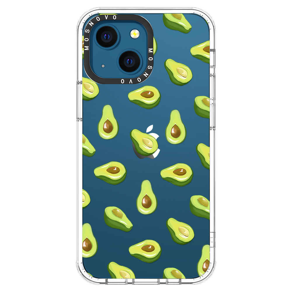 Fleshy Avocado Phone Case - iPhone 13 Case - MOSNOVO