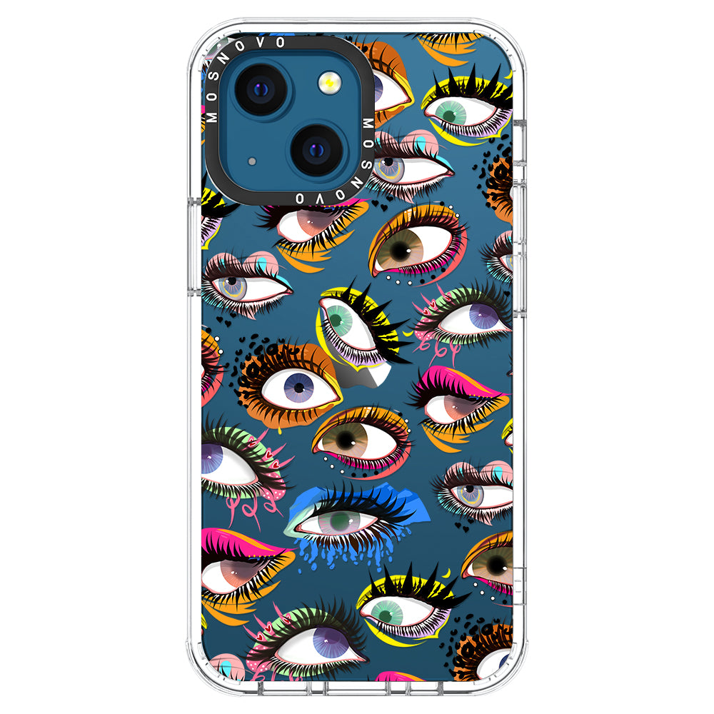 Eyes Phone Case - iPhone 13 Case - MOSNOVO