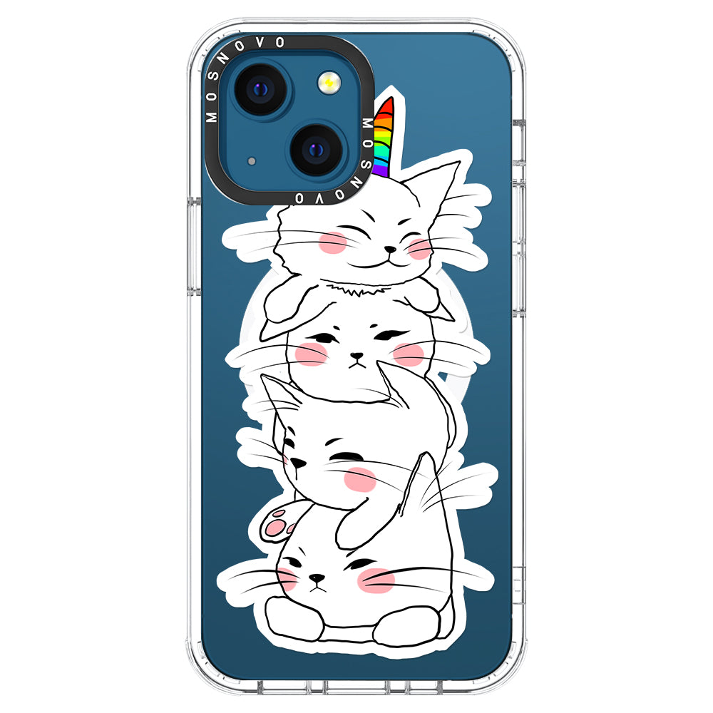 Squishcat Phone Case - iPhone 13 Case - MOSNOVO