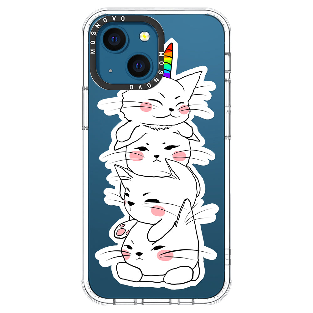 Squishcat Phone Case - iPhone 13 Case - MOSNOVO