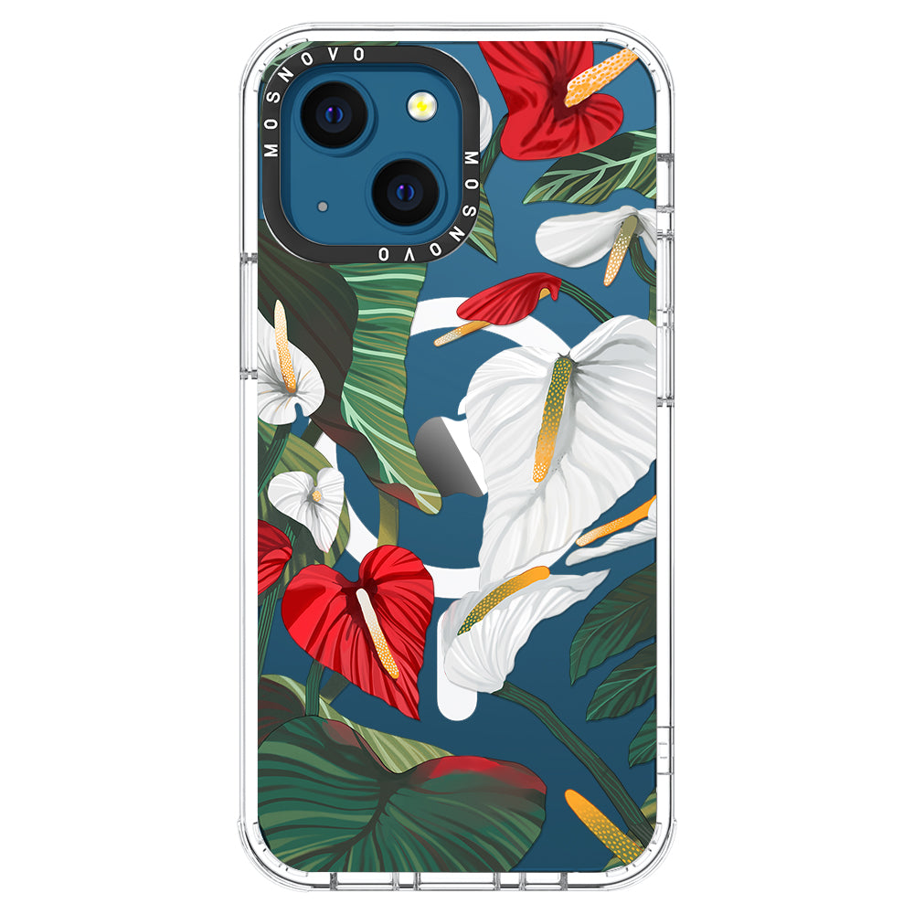 Anthurium Phone Case - iPhone 13 Case - MOSNOVO