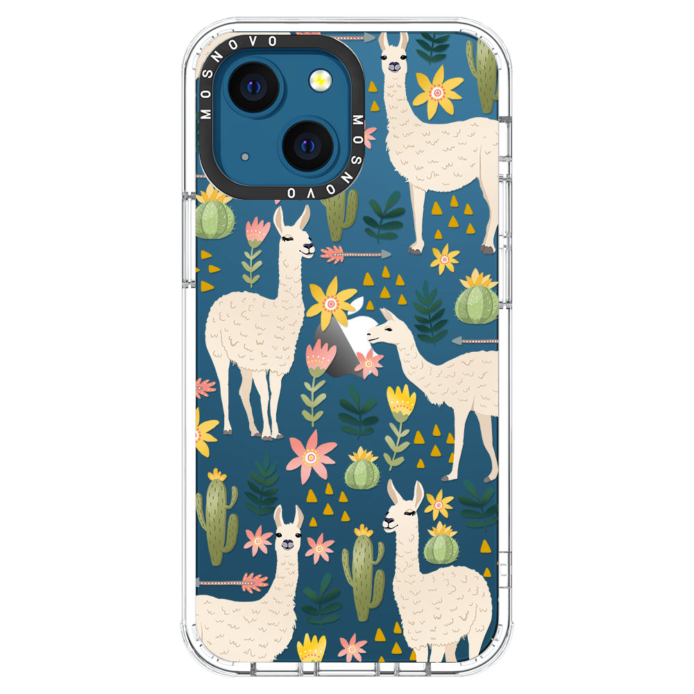 Desert Llama Phone Case - iPhone 13 Case - MOSNOVO