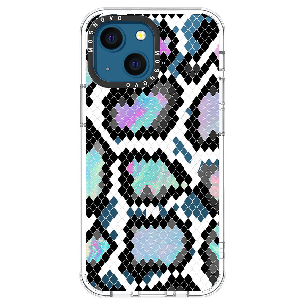 Aurora Snake Print Phone Case - iPhone 13 Case - MOSNOVO