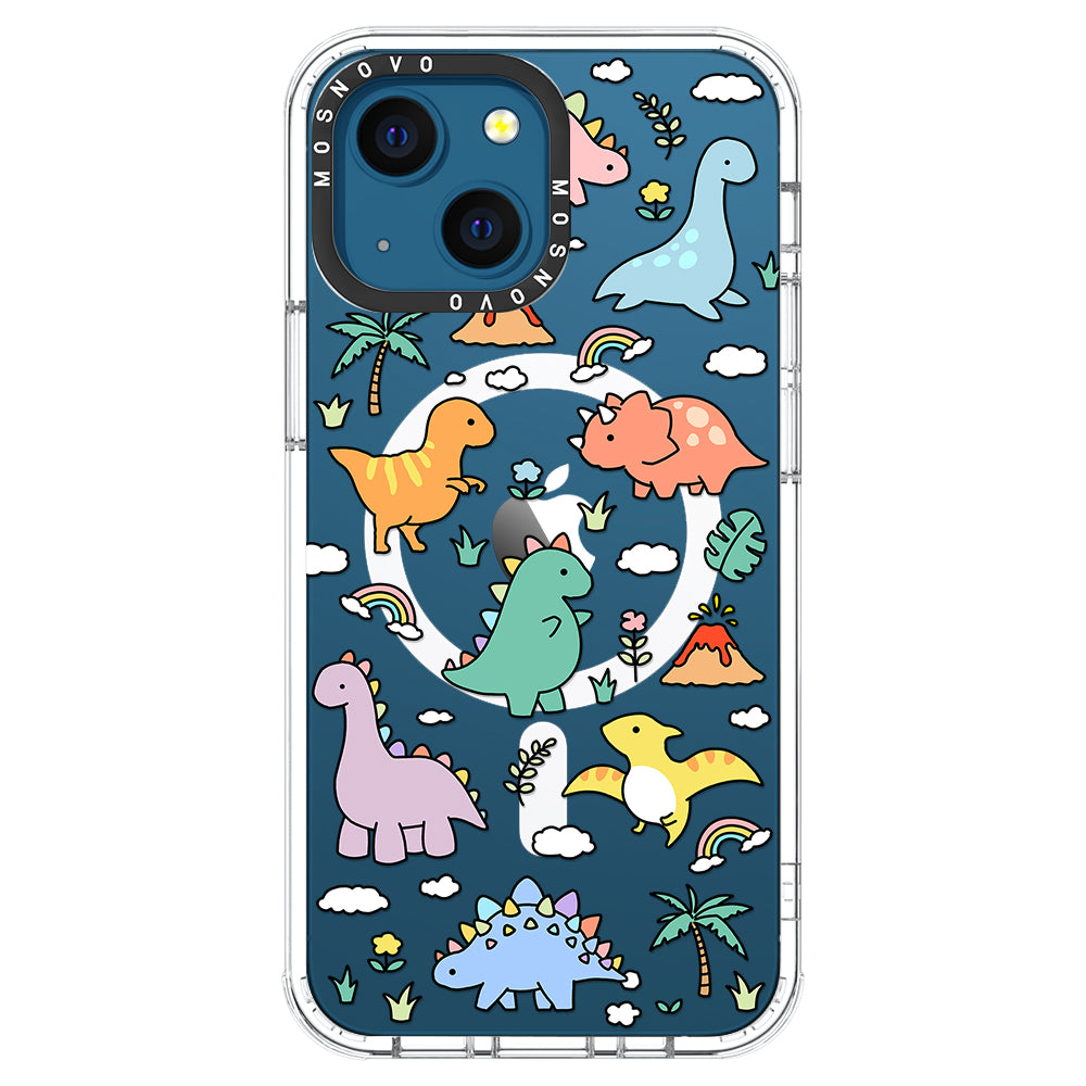 Cute Dinosaur World Phone Case - iPhone 13 Case - MOSNOVO