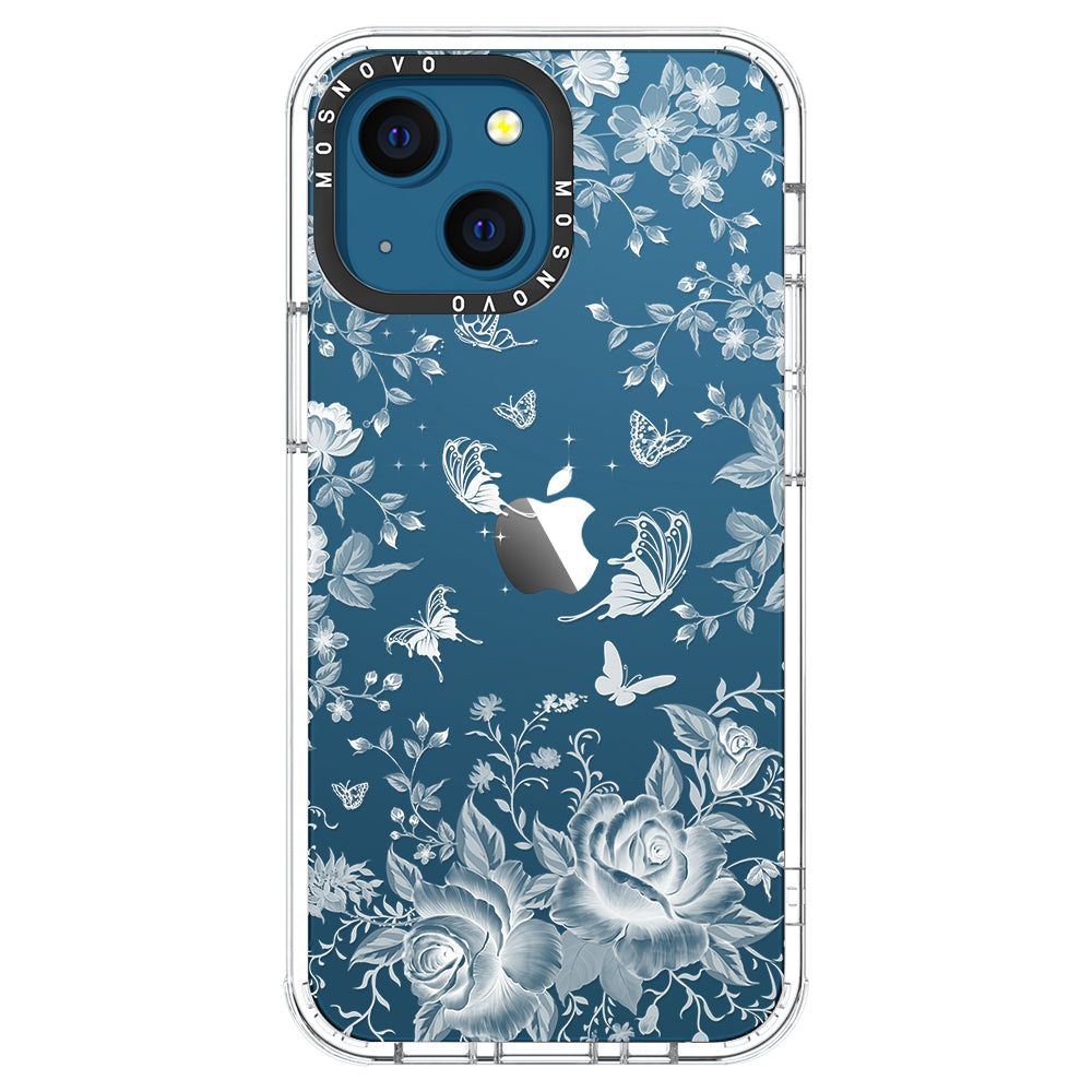 Fairy White Garden Phone Case - iPhone 13 Case - MOSNOVO