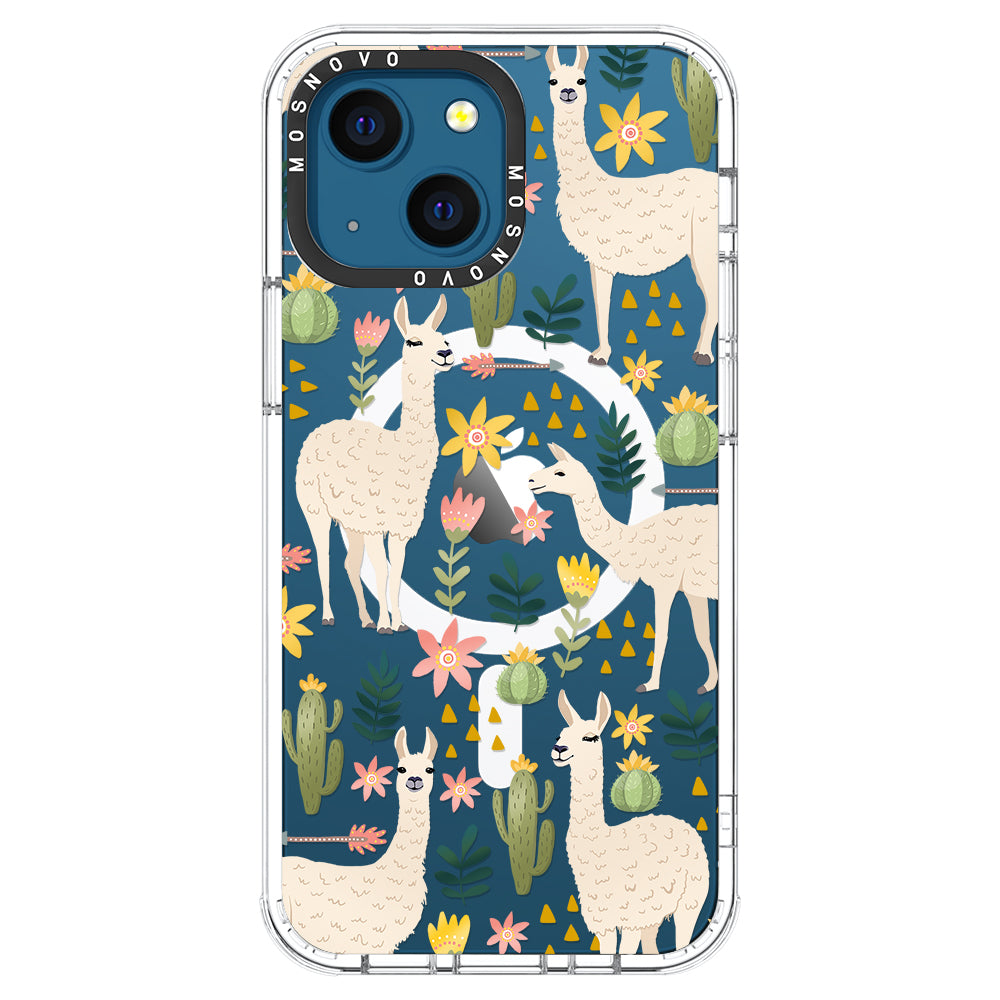 Desert Llama Phone Case - iPhone 13 Case - MOSNOVO