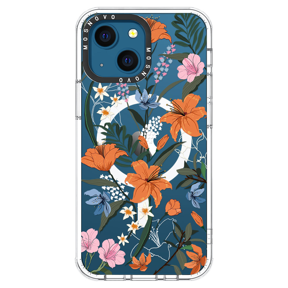 Lily Garden Phone Case - iPhone 13 Case - MOSNOVO