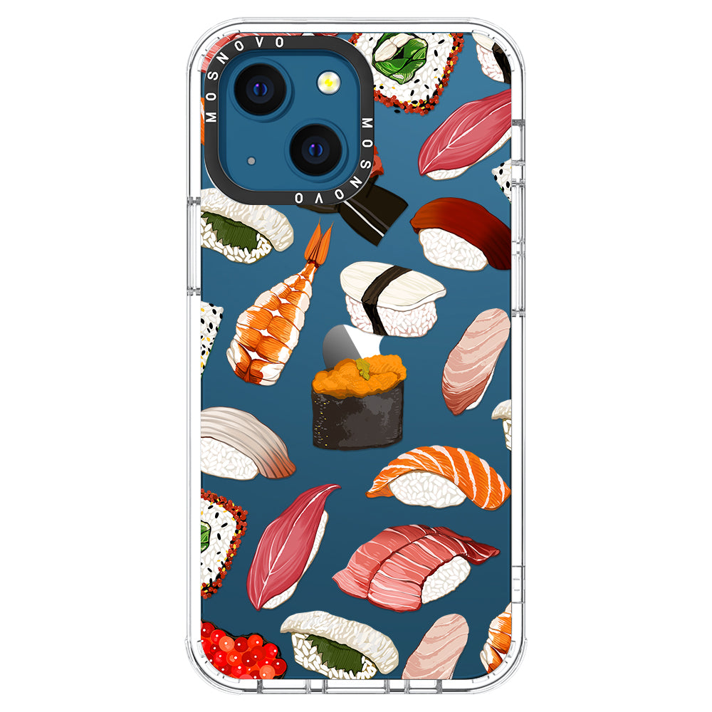 Mixed Sushi Phone Case - iPhone 13 Case - MOSNOVO