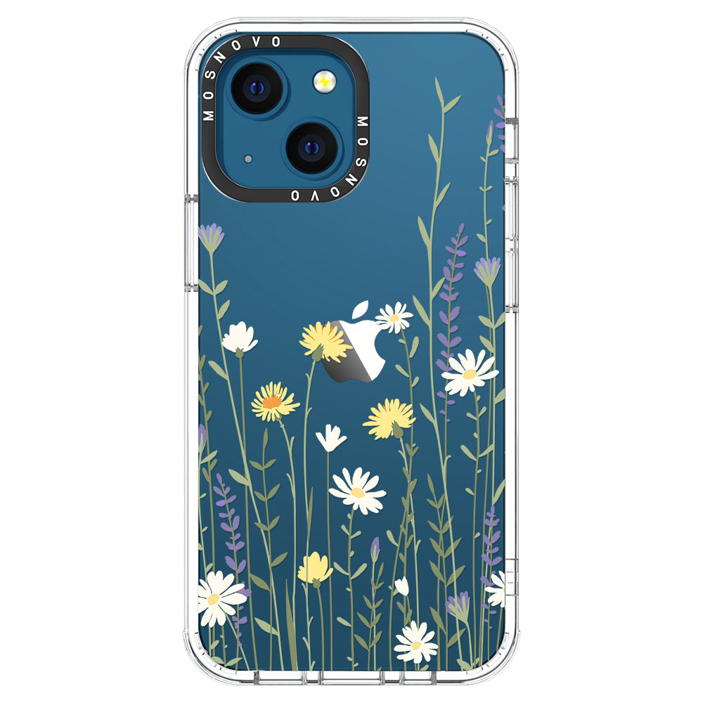 Wild Meadow Floral Phone Case - iPhone 13 Case - MOSNOVO