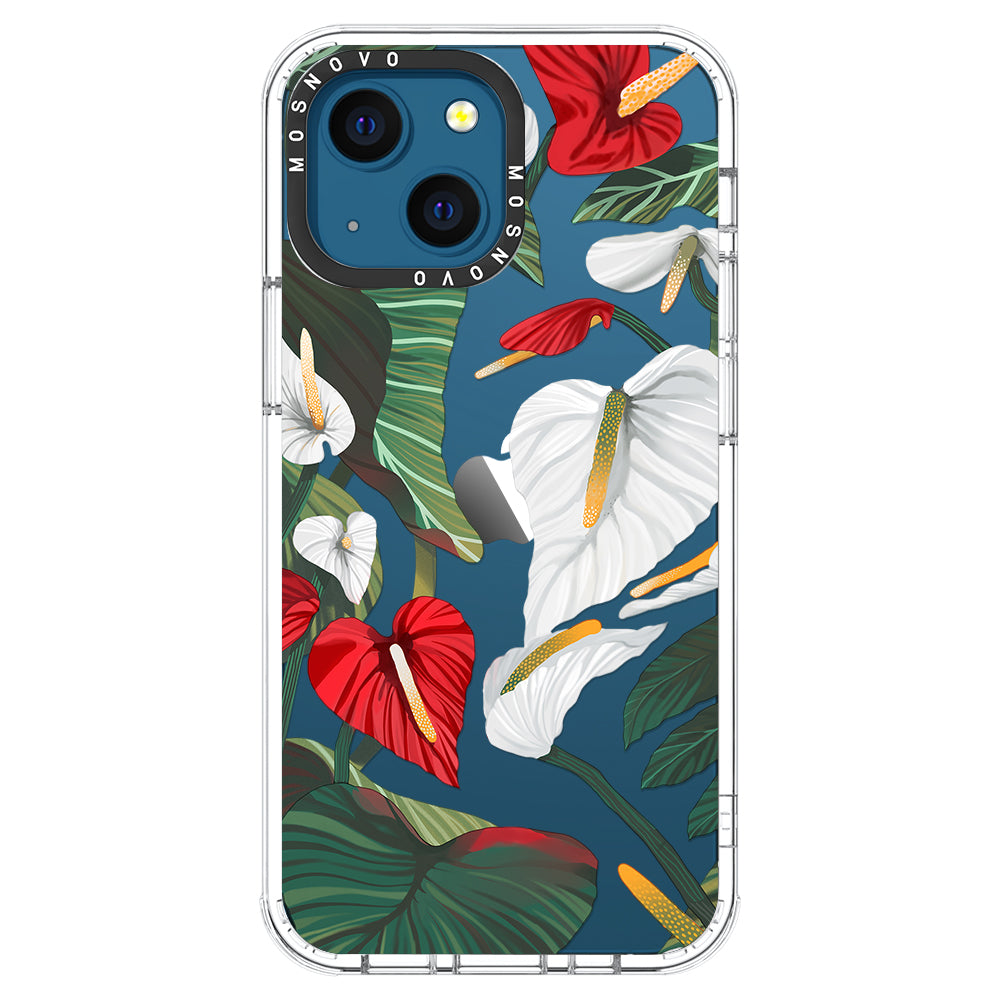 Anthurium Phone Case - iPhone 13 Case - MOSNOVO