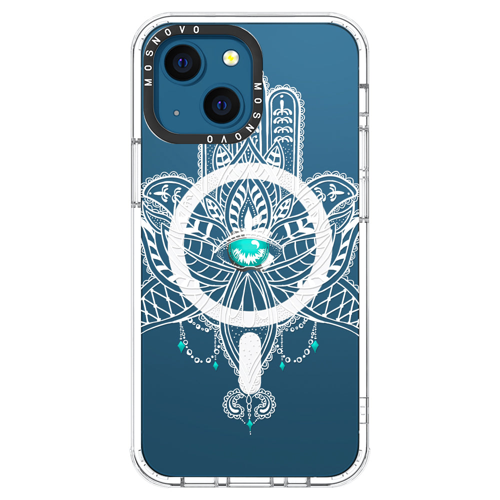 Hamsa Hand Phone Case - iPhone 13 Case - MOSNOVO