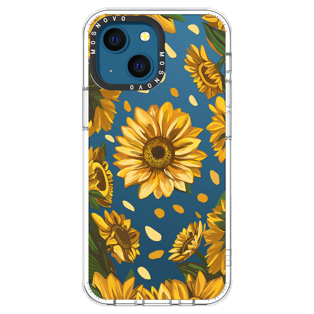 Sunflower Garden Phone Case - iPhone 13 Case - MOSNOVO