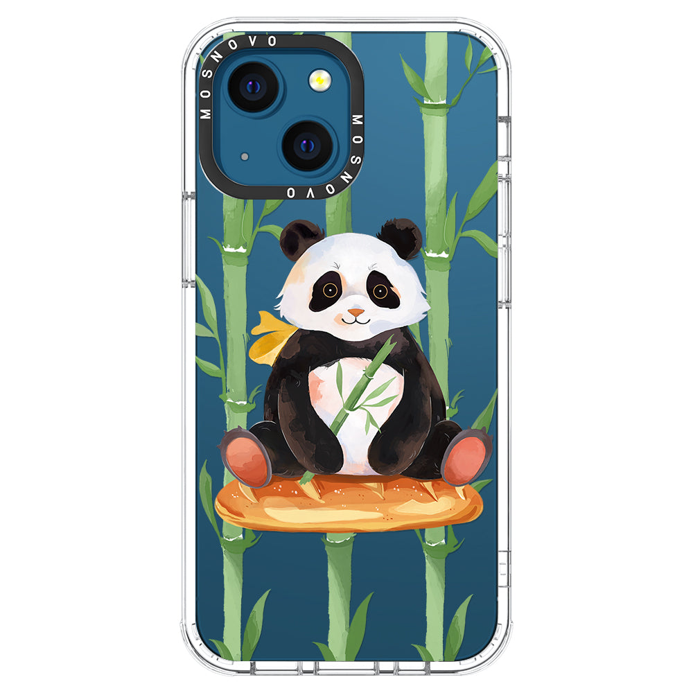 Bamboo Panda Phone Case - iPhone 13 Case - MOSNOVO