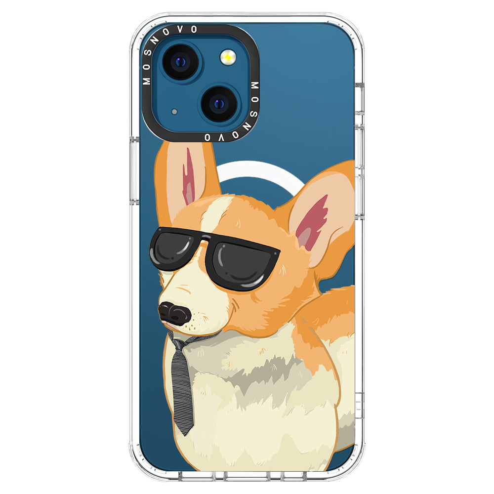 Fluffy Corgi Phone Case - iPhone 13 Case - MOSNOVO