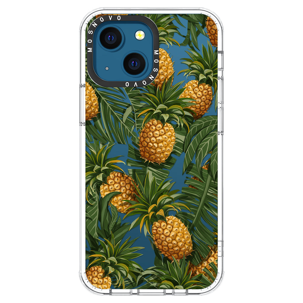 Pineapple Botany Phone Case - iPhone 13 Case - MOSNOVO