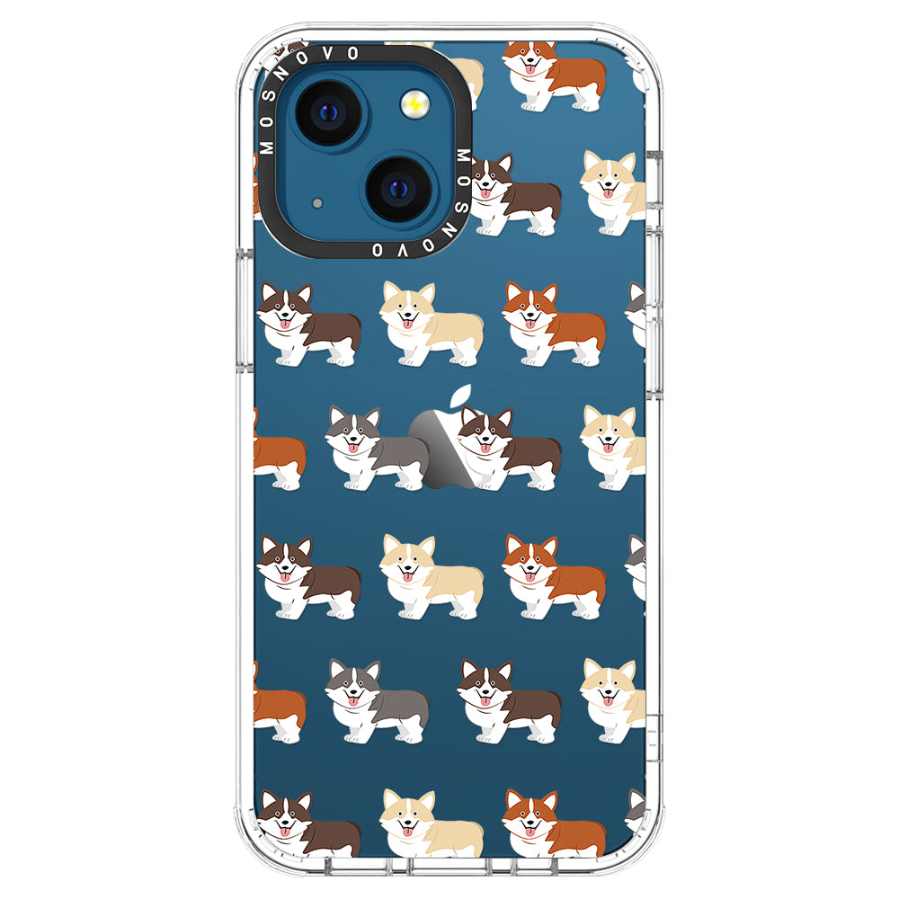 Cute Corgi Phone Case - iPhone 13 Case - MOSNOVO