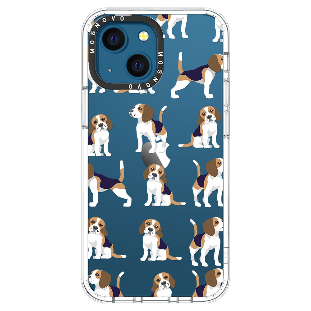 Cute Beagles Phone Case - iPhone 13 Case - MOSNOVO