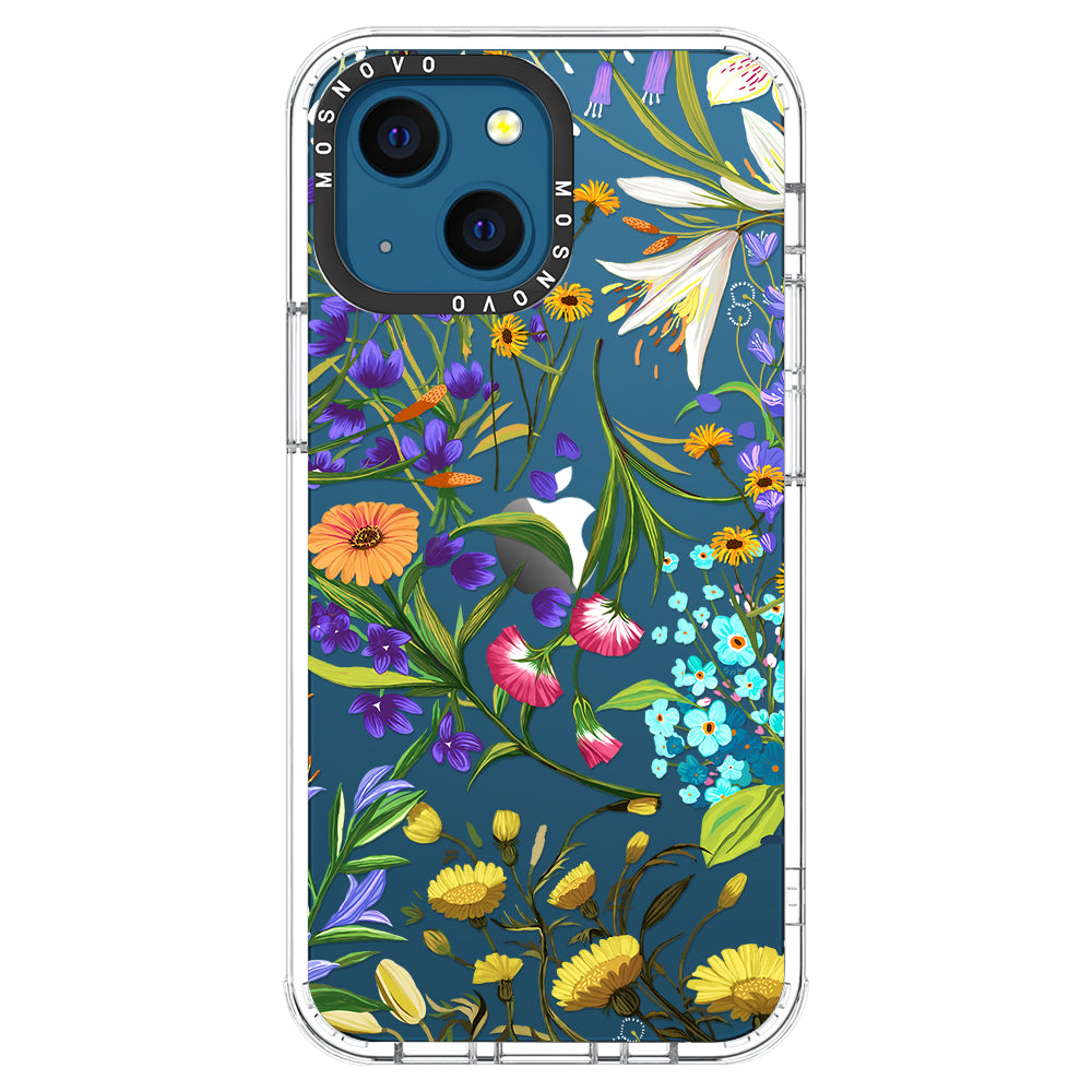 Summer Flower Holidays Phone Case - iPhone 13 Case - MOSNOVO