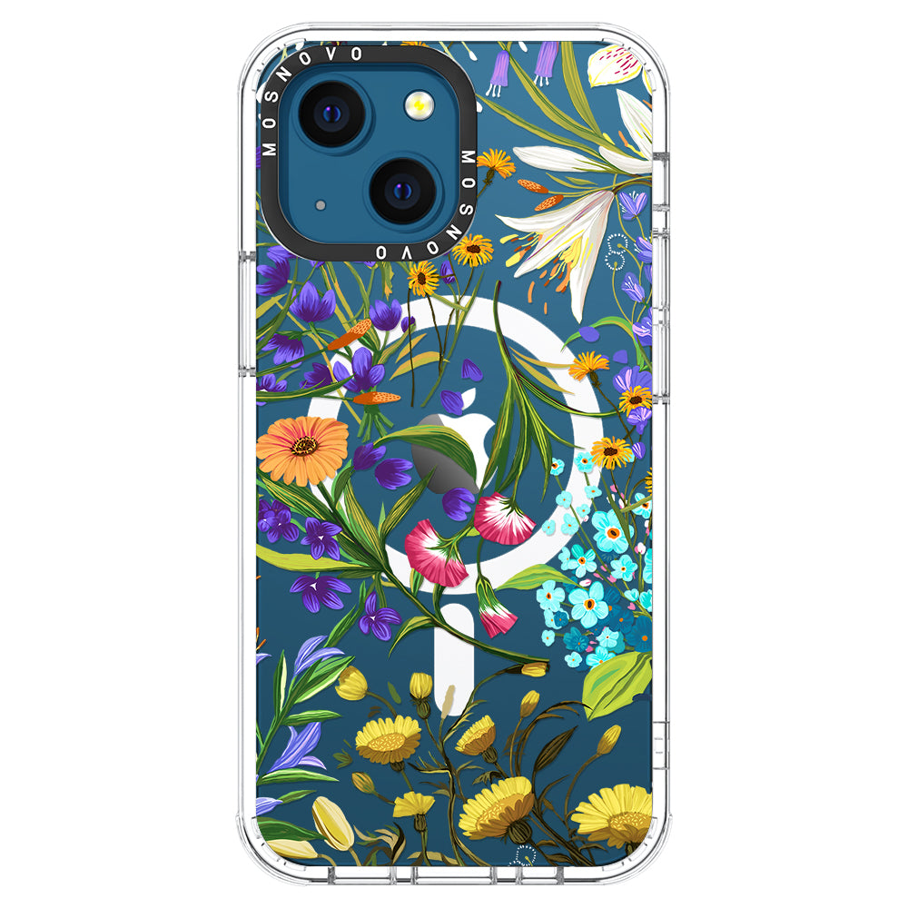 Summer Flower Holidays Phone Case - iPhone 13 Case - MOSNOVO