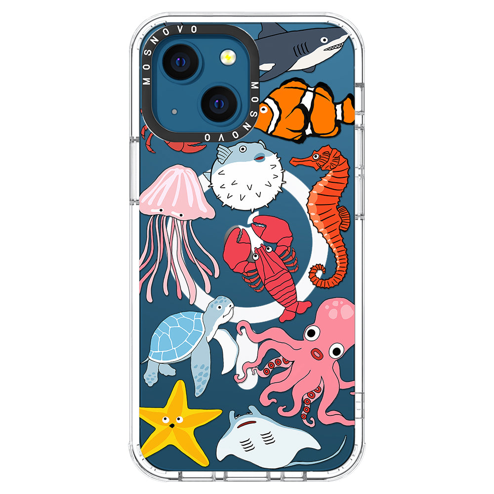 Sea World Phone Case - iPhone 13 Case - MOSNOVO